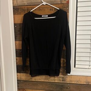 DKNYC Classic Black Long Sleeve Top
